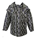  Outburst - Winterjacke Anorak Jungen wasserfest winddicht, anthrazit, Größe 116