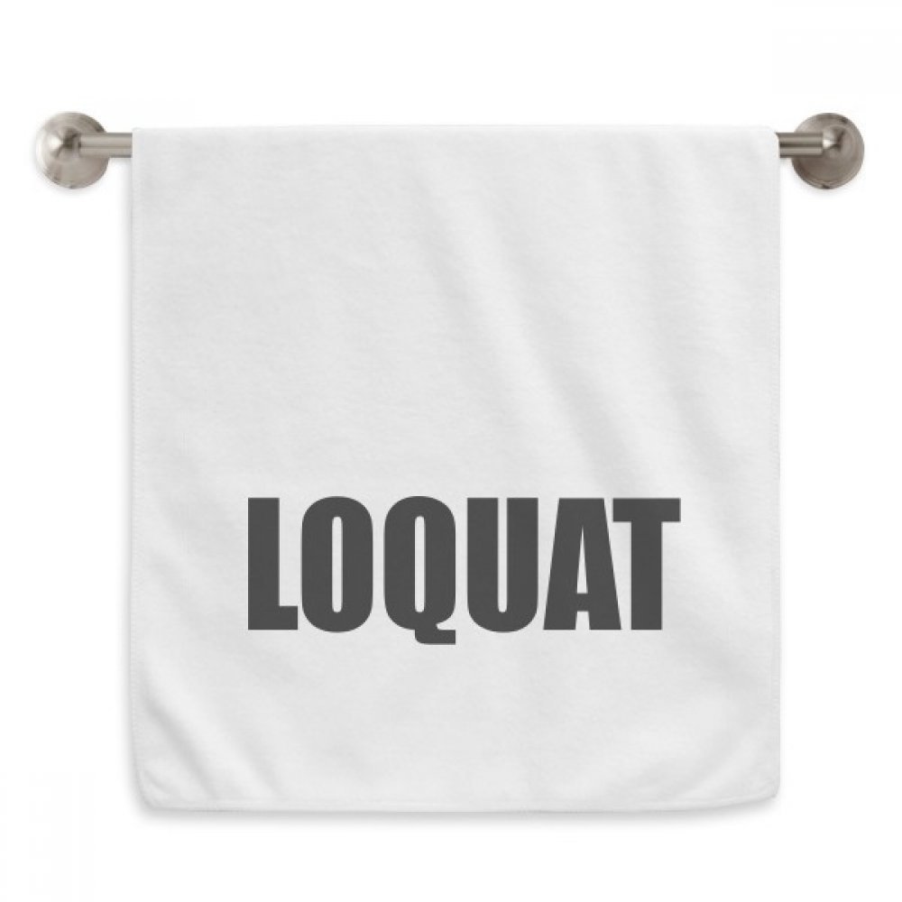 Serviette moelleuse loquat fruits 13X29 pouces au toucher délicat