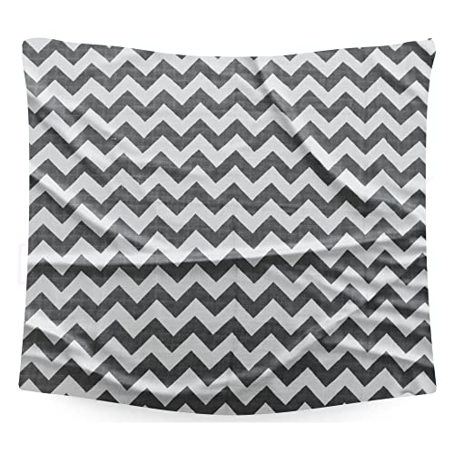 Image of BEMBIKA Bamboo Muslin Swaddle Wrap Baby 120X110 Cm Stroller Blanket Receiving Blanket for Newborn (Grey Stripes)