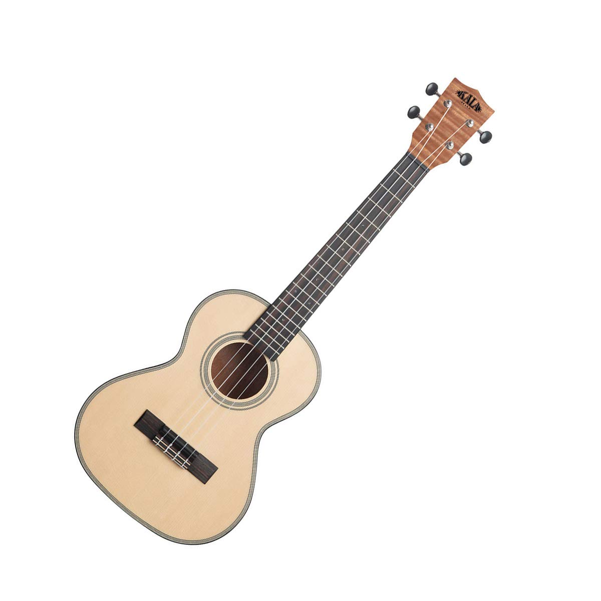 KALA KA-SSEM-T - Solid Spruce Top Exotic Mahogany Tenor Ukulele, with Bag (UB-T)
