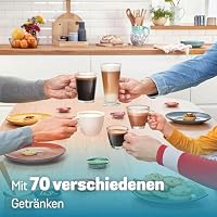 Bosch Tassimo finesse friendly Kapselmaschine TAS162E, 70 Getränke, intensiverer Kaffee auf Kopfdruck, Abschaltautomatik, nachhaltig, perfekt dosiert, 1400 W, schwarz/schwarz – Ansicht 6
