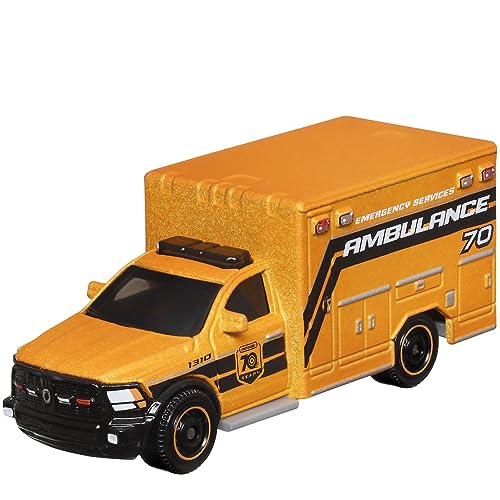 Vehículo Matchbox Ambulancia Edición Especial 70 Años miniatura 1