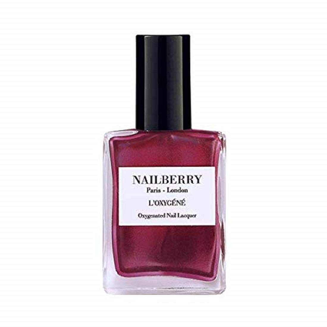 Nailberry L'Oxygéné Oxygenated Nail Lacquer | Mystique Red, 15ml | Polish for a Healthier Manicure & Long Lasting Colour | 12-Free, Vegan, Halal, Cruelty & Gluten Free