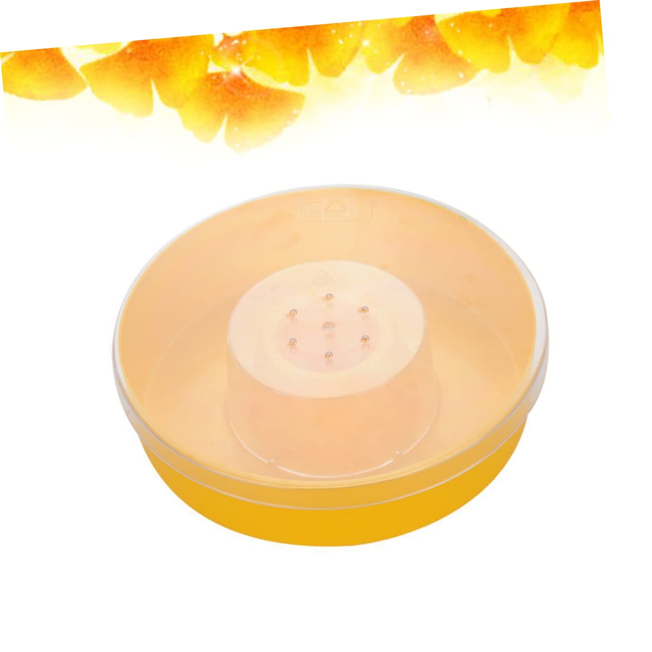 Yardwe 2 Uds Comedero Superior De Colmena De Abeja Alimentador Redondo De Colmena Alimentador Superior De Abejas Alimentador De Colmena Plato De Comida De Abeja Herramienta De Apicultura