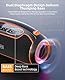 VUOPAX Bluetooth Lautsprecher, Tragbare Musikbox Bluetooth 5.3 mit 2 * Subwoofer,200W Spitzenleistung/Bass Boost/24h Akku/IP65 wasserfester Outdoor Lautsprecher/DSP/TWS/TF/USB/AUX,für Zuhause/Party