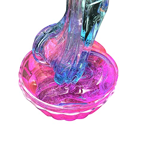 60ml Slime for Kids Putty Slimes Stress Relieve Fluffy Slime Putty Butter Rebound Portable Display...