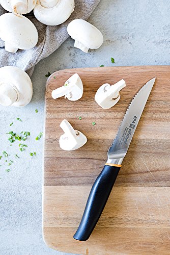 Foto von BRA Efficient | Tomatenmesser, Edelstahl, Grau, 3x3x24 cm, Einheitsgröße