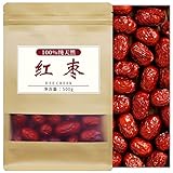 Hee Creek Chinese Jujube Dates 500g (1.1LB) dried red date High Grade Dried Red Dates Fruit Jujubes Healthy Dried Fruit Superfood Snack, No Preservatives, Vegan, Kosher, Sweet Crispy Small Core 红枣 大枣