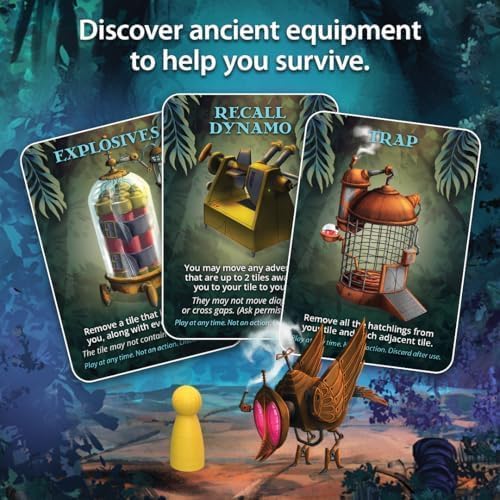 Gamewright - Forbidden Jungle - Cooperative Board Game - Image 4