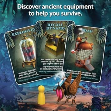 Gamewright - Forbidden Jungle - Cooperative Board Game