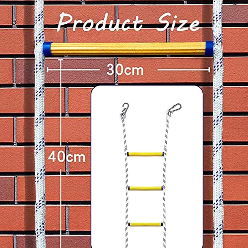 Échelle de corde secours incendie nylon résine durable