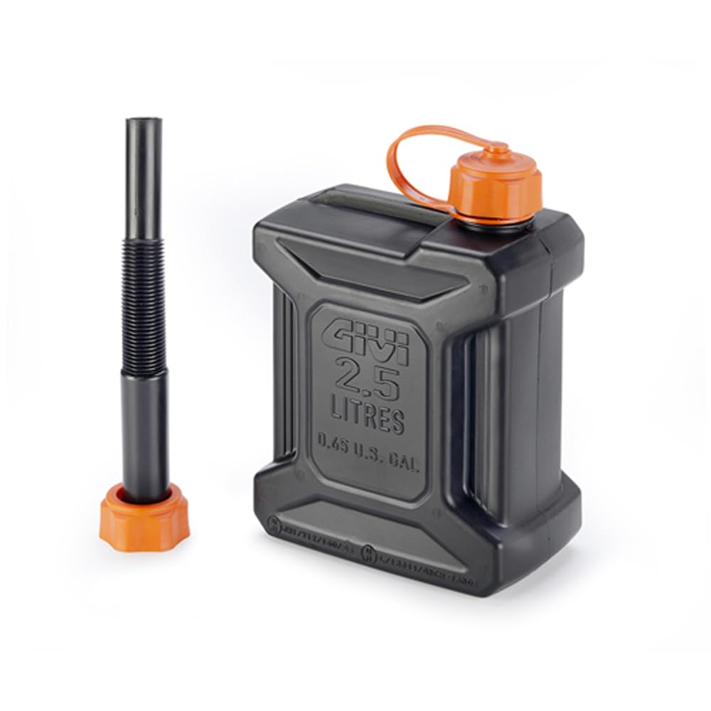 GIVI TAN01 - Givi Homologated Jerry can 2.5 ltr - Petrol, Water or Oil Can