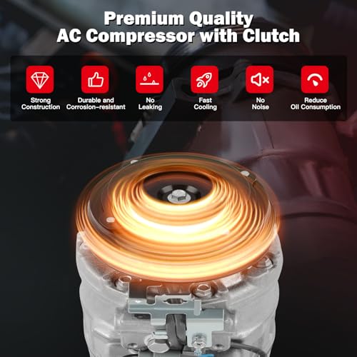 Image of cciyu Air Conditioning Compressor for BMW X5 X6 550i 650i 750i 750Li