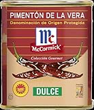 McCormick - Especias Cocina - Pimentón de la Vera D.O.P. dulce - Para Paella, Pulpo, Tortillas, y Estofados - 70 g