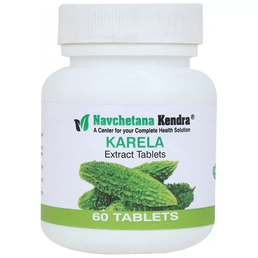 Navchetana Kendra Kerala Extract Tablets (60) - 100% Pure Kerala 500gm Tablets helps in regulating Blood sugar level | Improving digestive health