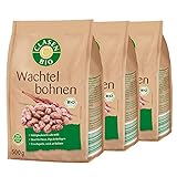 CLASEN BIO – Wachtelbohnen 3x500g Bundle – Getrocknete Borlotti/Pinto Bohnen mehligkochend & sehr mild im Geschmack – Hülsenfrüchte ideal für Püree, Dips & Beilagen – Eiweißquelle, Reich an Kalium