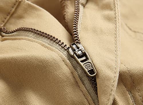 Boys Skinny Fit Stretchy Chino Pants with Zipper, 8-16 Years3