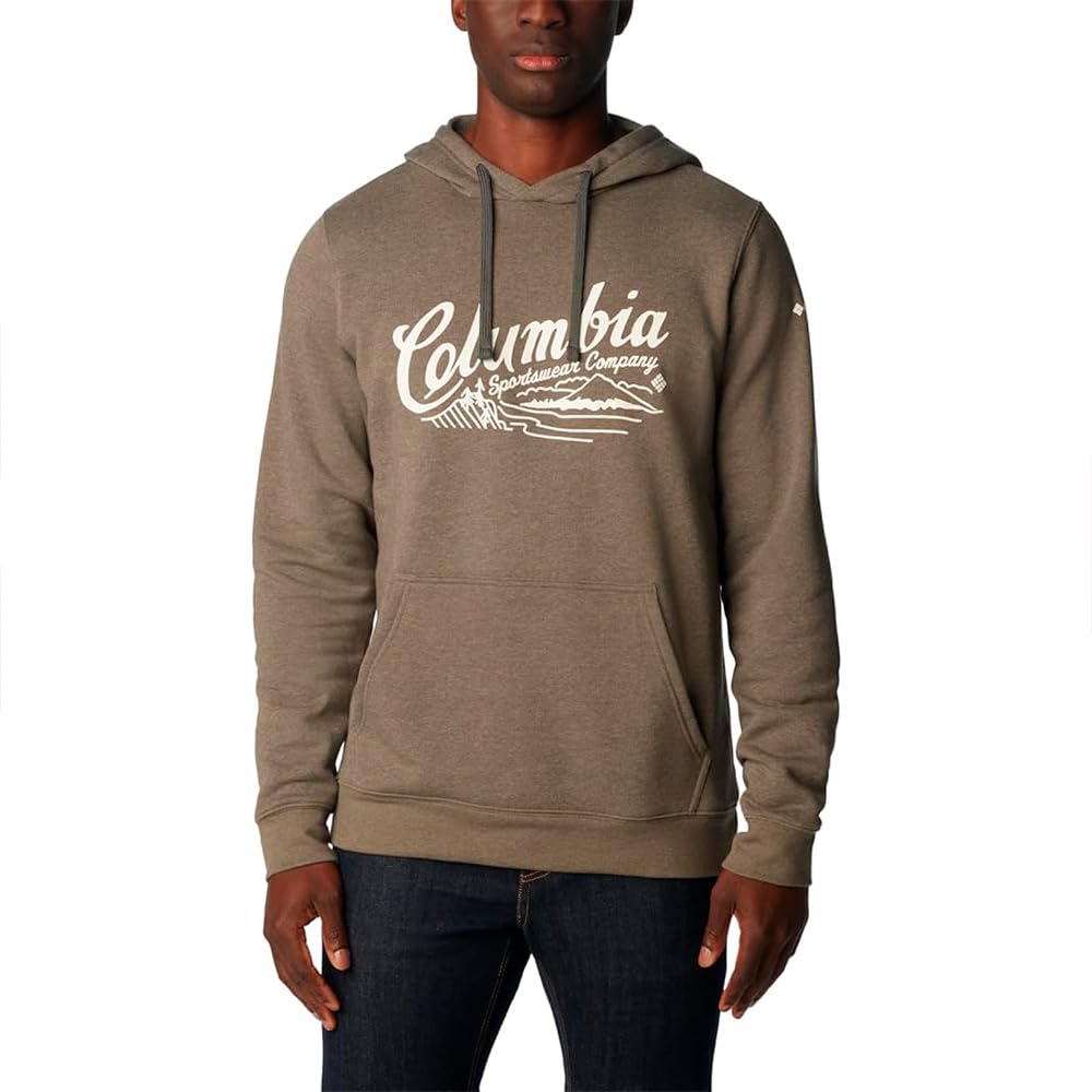 Columbia Men's Trek Hoodie, Hoodie, Crushed Blue/Boxy Brand, Large