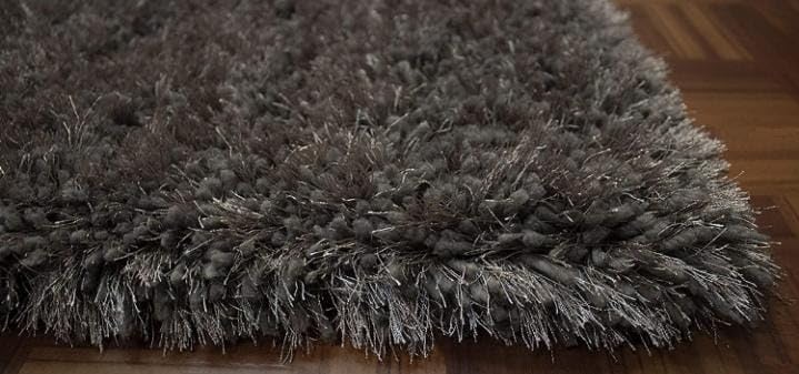 Image of Shaggy Carpet for Living Room Bedroom 2X6 FEET Fluffy Plush Area Rug, Thick Fur Floor Carpet Modern Cozy Rug for Home Decor, Kids Room Bedside Hall, Durable Comfortable Shaggy Rug (Grey,)