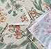 Eikei Home Chinoiserie Chic Peacock Floral Duvet Cover Paradise Garden Botanical Bird and Tree Branches Vintage Stylized Long Staple Cotton Bedding Set (Queen, Autumn Red)