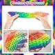 Anti Stress Spielzeug, 2 Stück Fidget Wurm Spielzeug, Formwandelnder Sensorisches, Stressabbau Twisty Wurm Flexibles, Stretchy Stress Relief