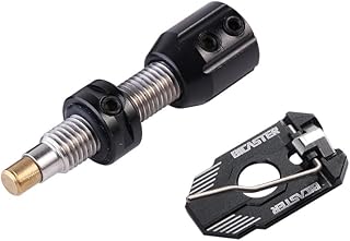 BICASTER Archery Cushion Plunger + Arrow Rest Ambidextrous Magnetic Rebound - 1 Set (Black)