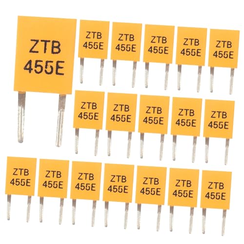 KICHOUSE 40pcs Ceramic Crystal Oscillator 16 Mhz Resonator Tv Remote Air Conditioniner Encendedores Electricos Tv Accessory Air Condiitoner Air Conditionar Ceramics Orange