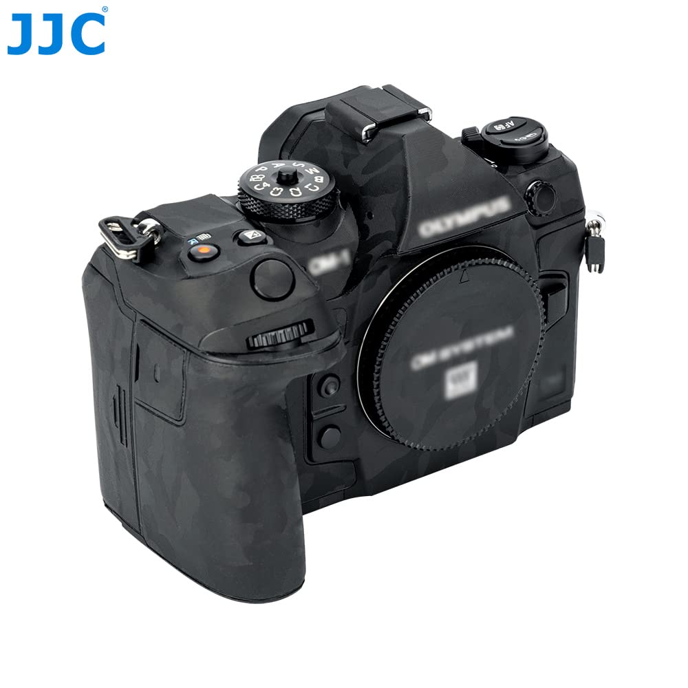 JJC Anti-Kratz Schutzfolie Für Olympus OM SYSTEM OM-1 – Matrix-Muster, Rutschfeste Haut