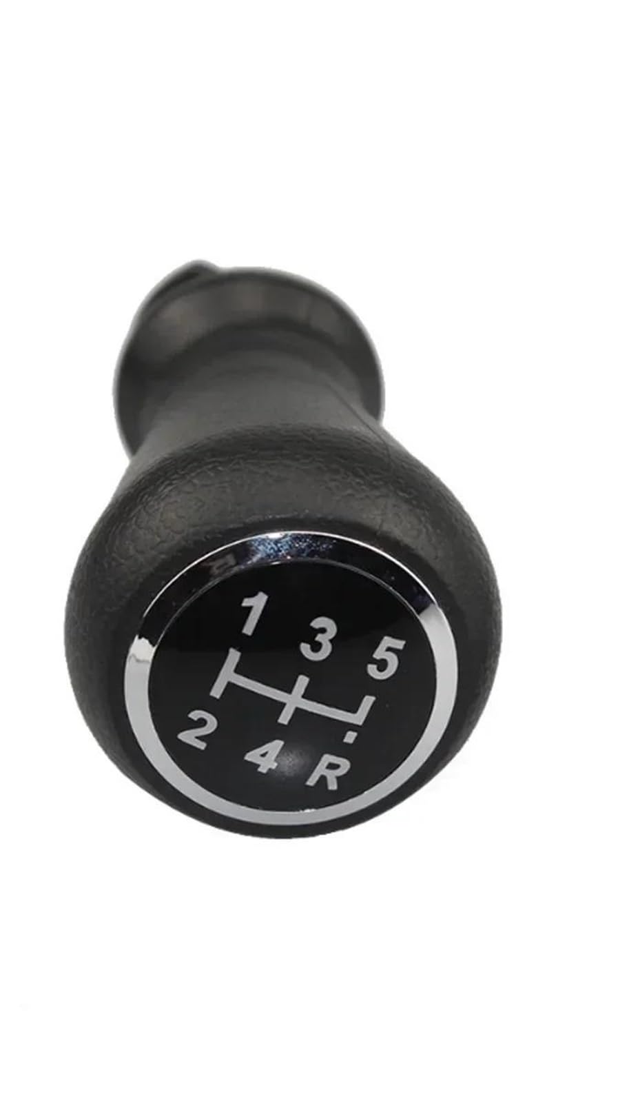 Qmtvfsrh Black Car Gear Shift Knob For Peugeot 206 207 306 307 308 3008 406 4007 5-Speed Transmission Gear Lever Replacement Adapter Manual Shift Knob Head