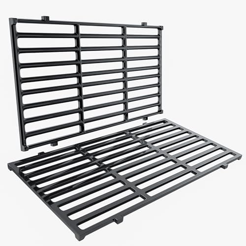 Porcelain-enameled Cooking Grates for Weber Spirit 200 Series (Front Control) 17.5"