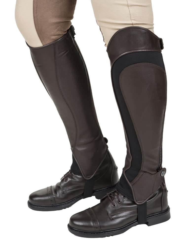 TuffRider Damen Derby Leder Halbchaps