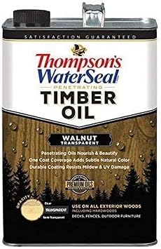 Thompsons Water Seal Timber Oil - Walnut Transparent - 1 Gallon,TH.049841-16