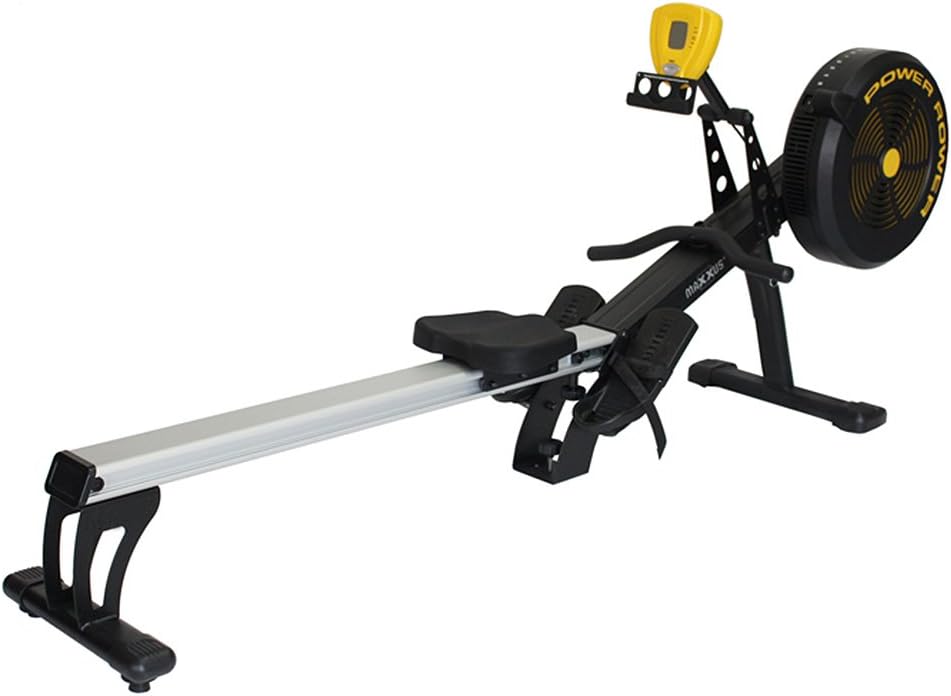 Maxxus 6.1 Rowing Machine | Superior Quality Air Rower Machine for Home Use | Foldable for Optimal Space Saving | Adjustable Console with Tablet Holder