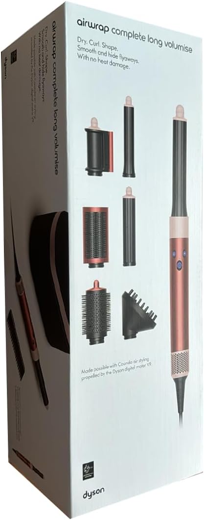 Dyson Airwrap Multi Styler and and Dryer Complete Long HS05 (Strawberry Bronze and Blush Pink) - Hair Styler - Special Edition