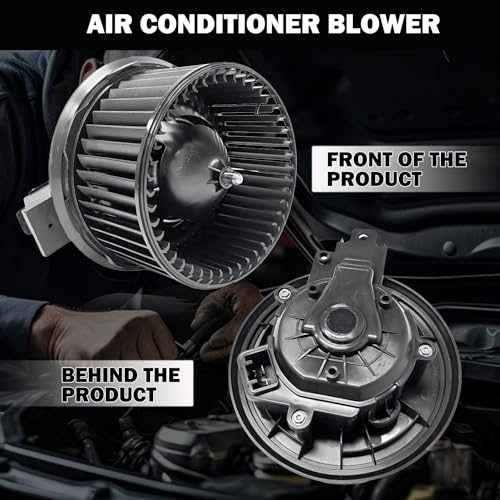 Image of 700274 AC Heater Blower Motor Fan Front Fit for Ford Explorer Flex Police Interceptor Sedan 2013-2019, for Lincoln MKS 2012-2016, MKT 2012-2019, PM9393, BM9393C, 2311827, SK700274, MM1097