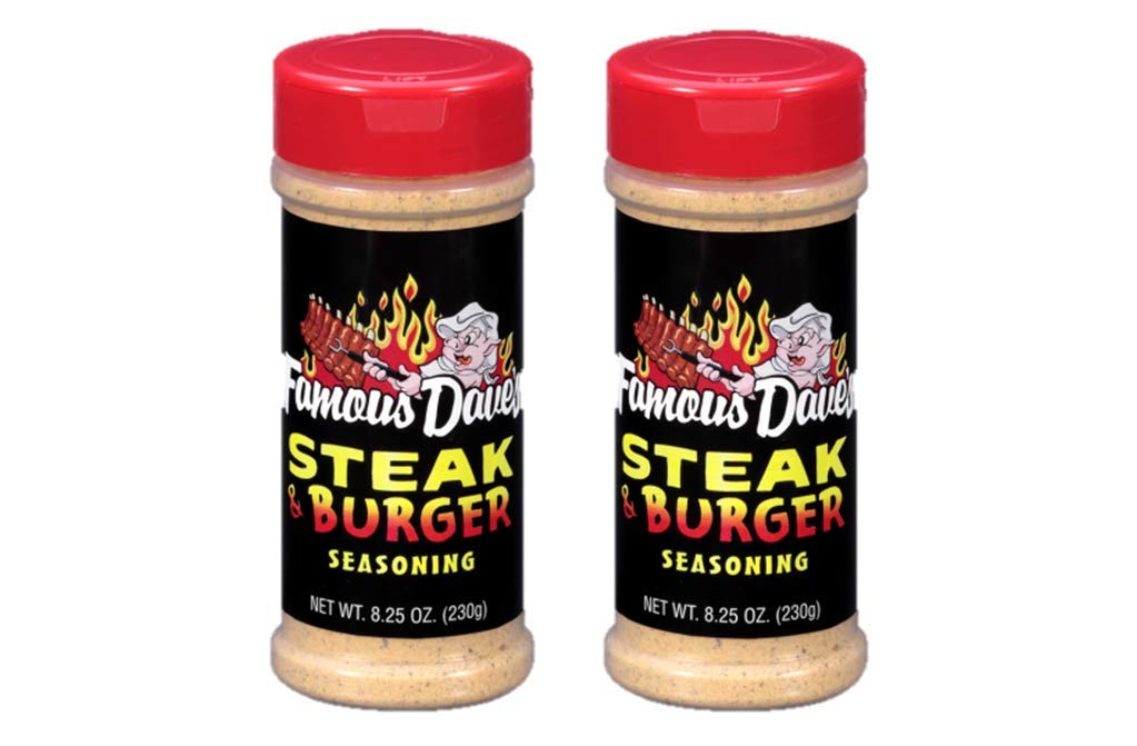 Famous Dave'sSteak & Burger Seasoning Bundle - 2 Pack