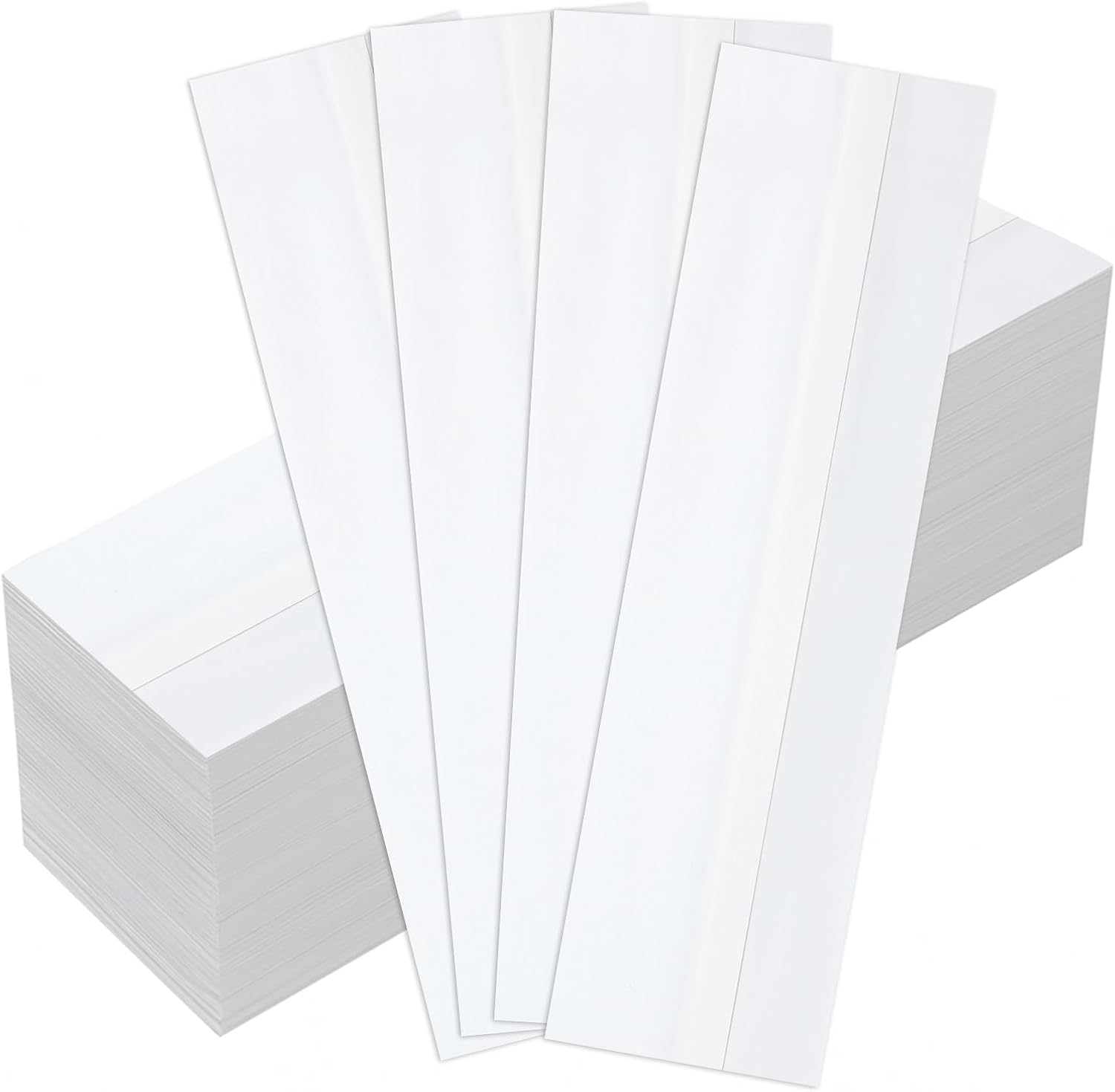1300 Pcs Bags White Sleeves Paper Cookie Bags Silverware Paper Utensil Sleeves for Bakery Treats Pretzel Rods Candy Cookies Kitchen