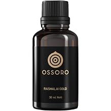 Ossoro Rasmalai Gold with 100 % Vegetarian with Natural Extracts 1 oz | Used to Make Cakes, Snacks, Ice creams, Candies, Baking & More