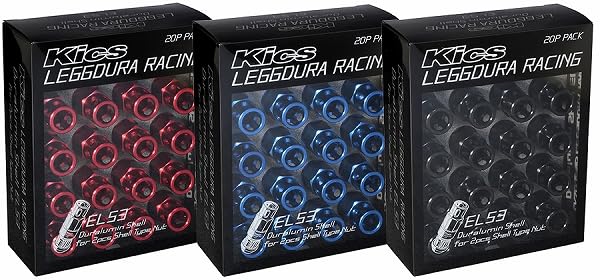 Amazon | KYO-EI(協永産業) Kics LEGGDURA RACING Shell Type Nut