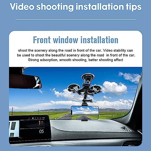 Support ventouse voiture pare-brise trépied Insta360 GoPro - 3