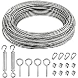 weinrebe kaufen wien 【Breite Anwendung】 Vorhangseilsystem outdoor, draht für weinreben,gardinen seilsystem spannsystem,vorhang seilspannsystem,draht spannseil edelstahl für gartendraht,pflanzendraht,spalier draht, Anlagenausbildung Kabel,mit drahtspanner es kann auch für garten zaunspanner,deckgeländer verwendet werden usw,...