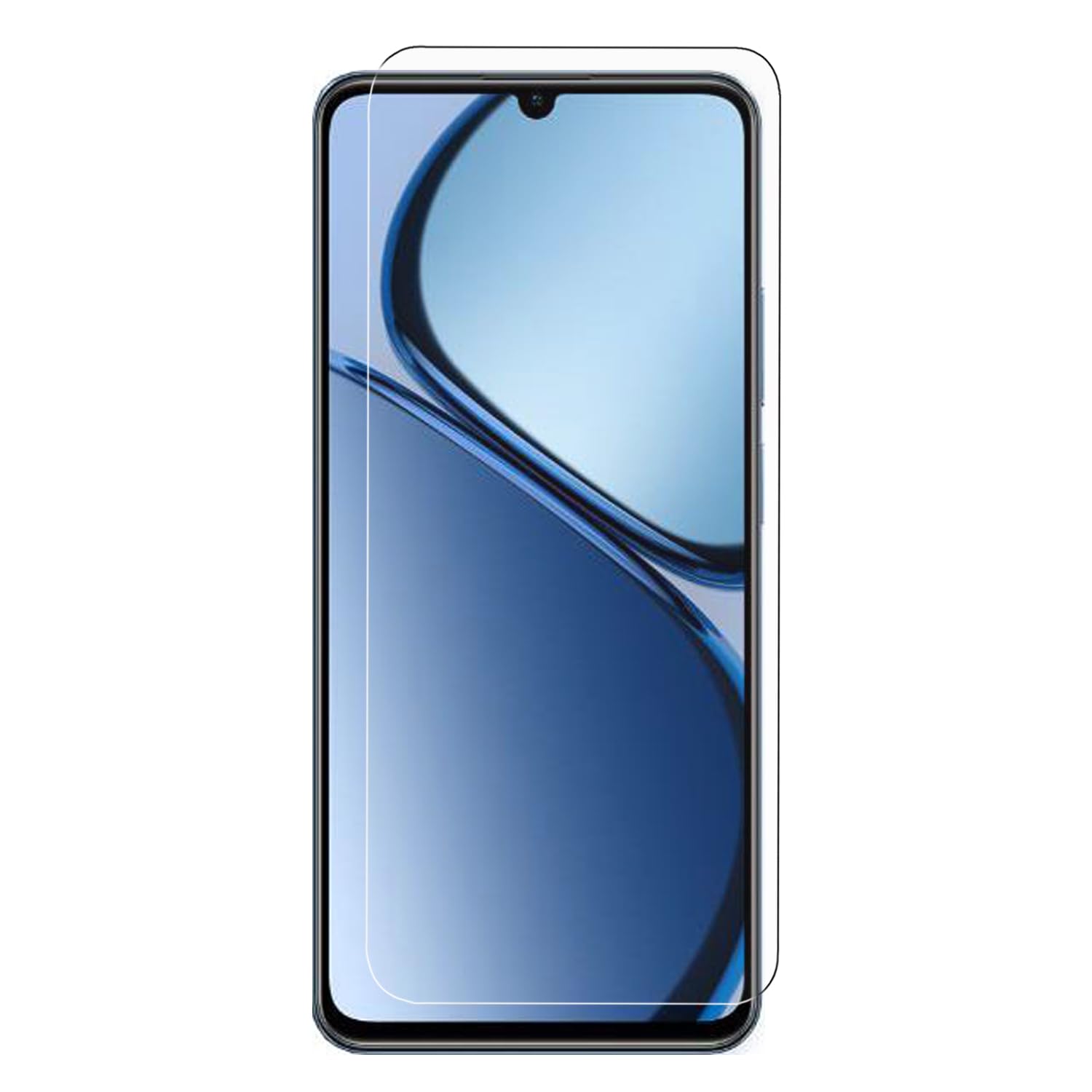 100X Protector Pantalla para Realme C63 | Cristal templado movil | Antiarañazos | Antihuellas | Dureza 9H | Ultra fino | Ultra Transparente | Ultra Resistente