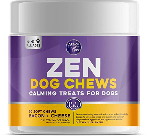 Ready Pet Go! Natural Calming Treats for Dogs - Helps with Dog Anxiety