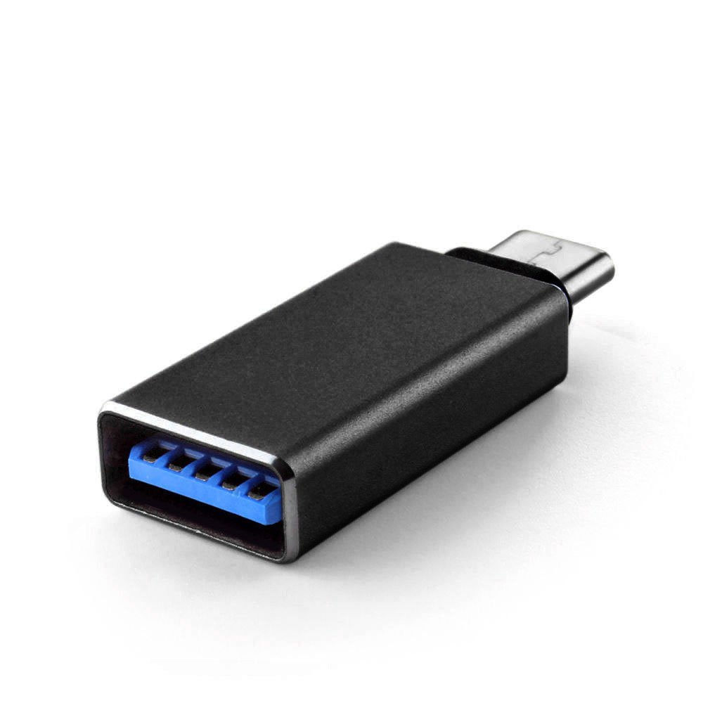 OTG Adapter USB-A Auf USB-C – 16 Cm Kabel Für Smartphones, Tablets & Mehr