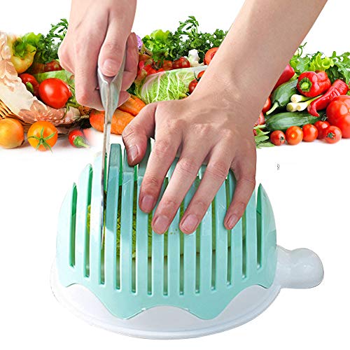 Insalatiera, insalatiera, insalatiera, set di taglio di frutta e verdura, prodotto aggiornato per la produzione di succhi e insalata, affettatrice per insalata fresca, approvato per la cucina