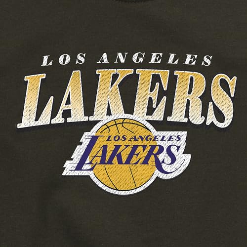 Gerber Unisex Baby NBA Team Sweatshirt Bubble Romper, Los Angeles Lakers, 18 Months - image 5
