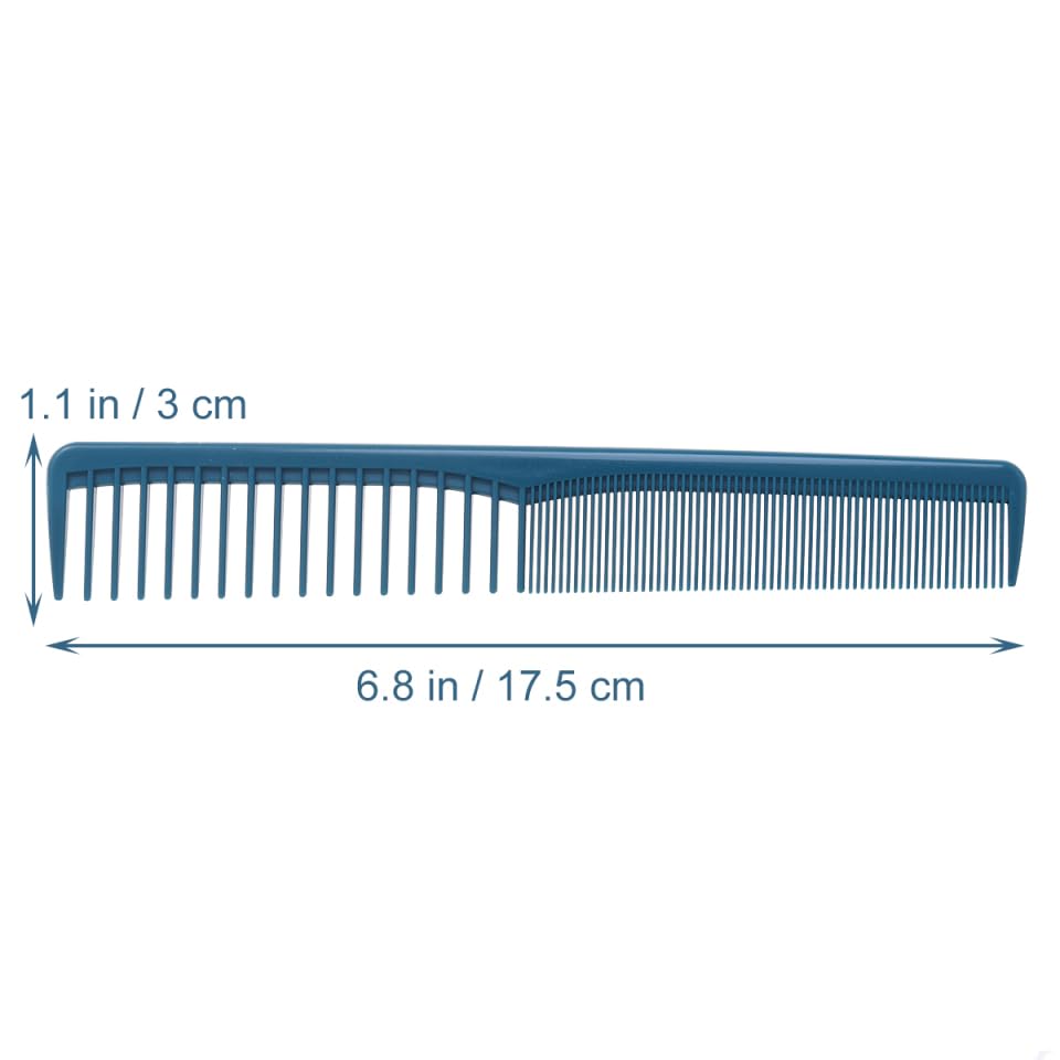 Peine Profesional GALPADA Antiestático ABS Azul 18 cm miniatura 2