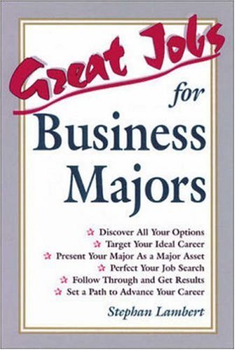 Buy Great Jobs for Business Majors — BookShops.in