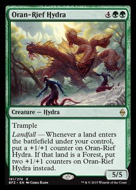 Magic: the Gathering - Oran-Rief Hydra (181/274) - Battle for Zendikar