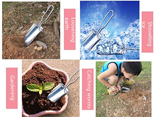 Pala plegable mini Para jardín Toasis acero inoxidable miniatura 7